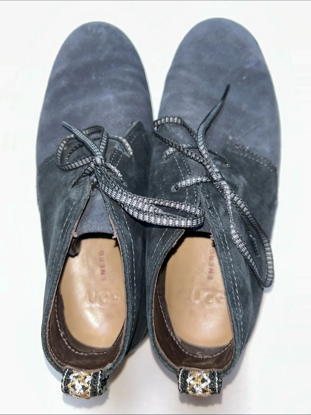 UGG Freamon Waterproof Suede Lace-Up Charcoal Chukka Boots